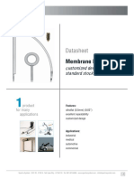 Datasheet: Membrane Potentiometer