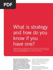 Strategic Planning Documents & PDFs | Scribd