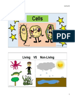 Cells: Living VS Non-Living
