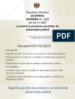 Tipuri Și Categorii de Unităţi de Alimentație Publică