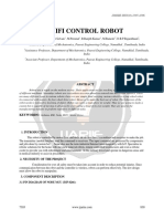 Final Year Project WIFI CONTROL ROBOT Ijariie7393