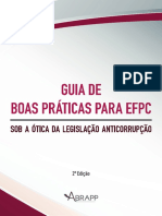 Abrapp - Guia de Boas Práticas para EFPC Sob A Ótica Da Legislação Anticorrupção