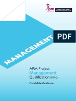 Apm Body of Knowledge 7th Edition PMQ Candidate Guidance