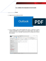 Gestionar El Correo No Deseado en Outlook