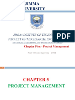 Project Management at Jimma University