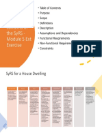 Typical Contents of The Syrs - Module 5 Ext Exercise