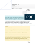 Controle externo e denúncias de irregularidades