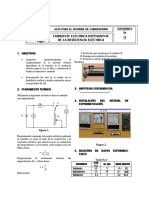 Corriente Dependiente de La Resistenica - Covid - 19