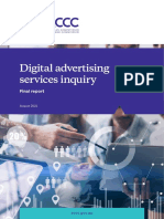 Digital Advertising Services Inquiry - Final Report