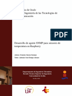 Desarrollo de Agente SNMP para Sensores de Temperatura en Raspberry