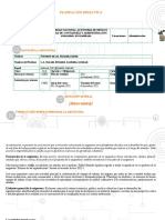 PLANEACIÓN DIDÁCTICA - Entorno de Las Organizaciones-2022-1