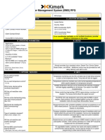 Burner Management System (BMS) RFQ: I. Customer Information Ii. Location Information