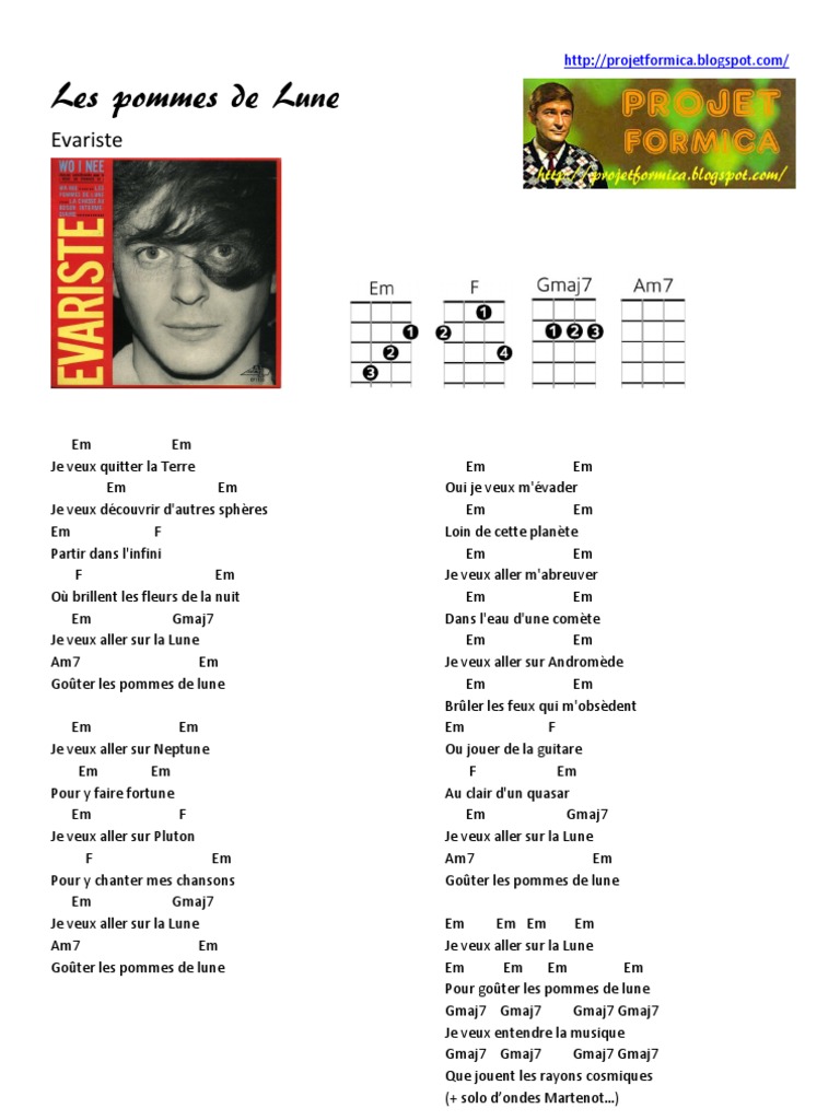 Evariste Les Pommes De Lune Moon Planetary Science - 