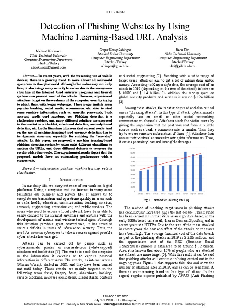 Machine Learning for Phishing Detection | PDF | Phishing | Machine Learning