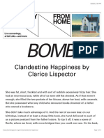 Clarice Lispector Felicidade Clandestina