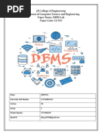 JIS College of Engineering Department of Computer Science and Engineering Paper Name: DBMS Lab Paper Code: CS 593