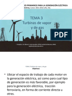 MPEG Tema 3 Turbinas de Vapor y de Gas