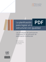 CEPAL Planificacion Participativa Metodologia