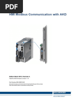 AKD HMI Modbus Communications Manual EN (REV A)