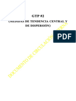 GTP #2 (Medidas de Tendencia Central y de Dispersion)