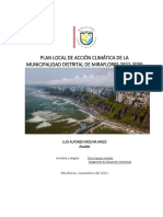 Plan Local de Accion Climatica Miraflores Correo