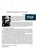 Progreso Historia Vico Marx