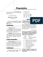 28 Exercícios Sobre Preposição