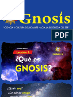 LECCION 01 - Qué es Gnosis
