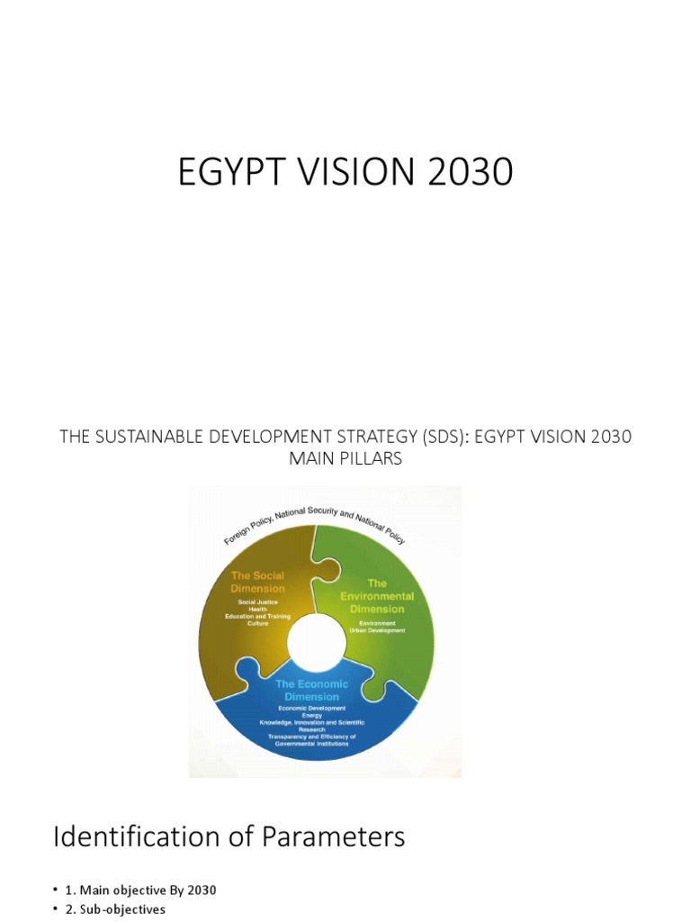 Egypt Vision 2030: Education Pillars | PDF | Art