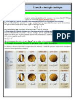 Travail Et Énergie Cinétique F