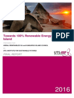 Towards 100% Renewable Energy For Kangaroo Island: Final Report