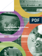 Social Media Guidelines For Parliaments: Andy Williamson