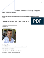 DEVOKA GURDILAN (XERZAN, SÊRT) – Zimannas