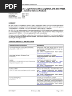 SSA-661247: Apache Log4j Vulnerabilities (Log4Shell, CVE-2021-44228, CVE-2021-45046) - Impact To Siemens Products