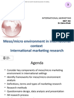 MGT382 Lecture 3 2021-22 - Meso - Micro Environment & International Marketing Research