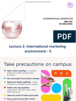 MGT382 Lecture 2 2021-22 International Marketing Environment Part II