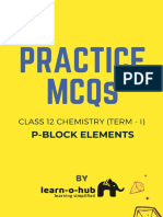 Class 12chemistry - P-Block Elements - Mcqs