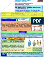 CCSS de 1° y 2° Experiencia 1 - Sesion 1