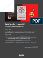 BABY Audio I Heart NY: Exclusive Freebie For Bedroom Producers Blog Readers!