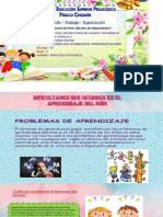 Dificultades en El Aprendisaje Del Niño. Ruth