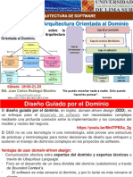 ClaseADS-09S Arquitectura Orientada Al Dominio