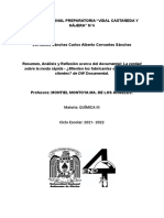 Cervantes Sánchez Carlos Alberto Cervantes Sánchez-Resumen, Análisis y Reflexión Acerca Del Documental