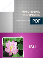 Hukum Perdata Internasional: Oleh: Mia Kusuma Fitriana, S.H.,M.Hum