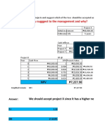 Example Prob, NPV, IRR&PI