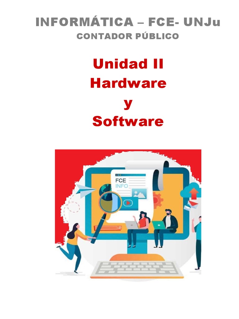 CP - Unidad II - El Hardware y Software | PDF | Hardware de la ...