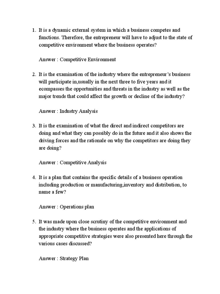 Business Simulation 401 | PDF