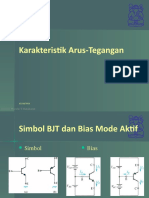 17 BJT - Karakteristik Arus Tegangan