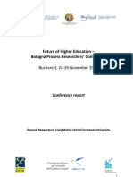 FOHE-BPRC2_Final report_Bucharest Conference