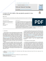 A Review of in Vitro Studies of The Anti-Platelet Potential of Citrus Fruit Flavonoids