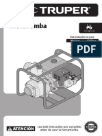 Motobomba: Instructivo de